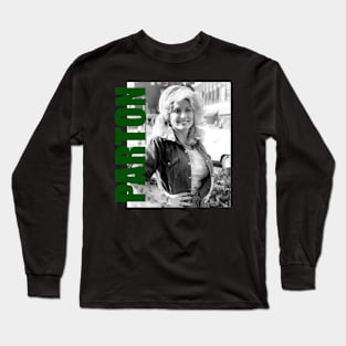 Dolly Parton // Retro Aesthetic Fan Art // 80s Long Sleeve T-Shirt